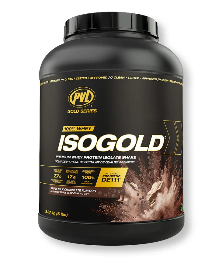 PVL ISOGOLD 5LBS (2.27KG) - PREMIUM WHEY PROTEIN ISOLATE